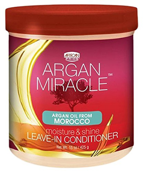 African Pride Argan Miracle Leave-in Conditioner 15 Oz African Pride Argan Miracle Leave-in Conditioner 15 Oz