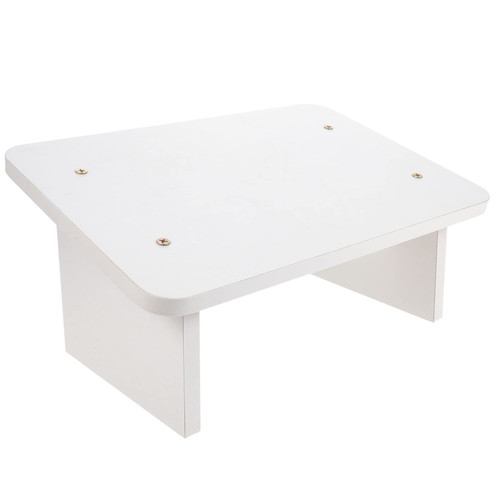 Veemoon Wooden Foot Foot Rest Stool Wooden footrest Stool Small footrest Stool Foot Step Stool Child Step Stool Kid Stool Tilted Footrest Stool White Office Piano Footstool