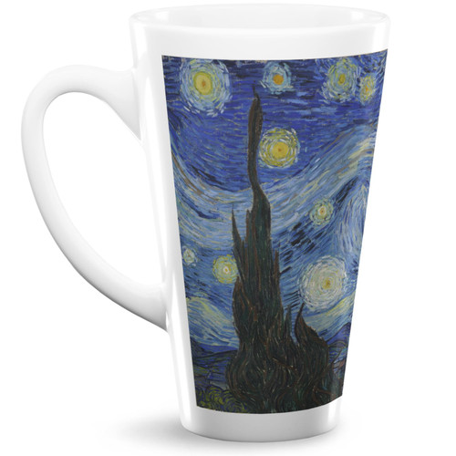 RNK Shops The Starry Night (Van Gogh 1889) 16 Oz Latte Mug
