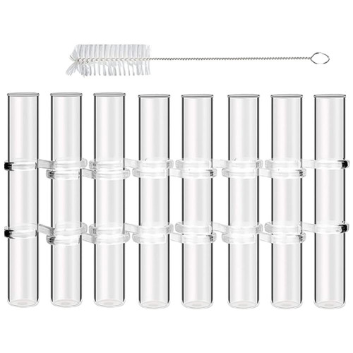 Tofficu 1 Set Hinged Flower Vases Test Tube Hydroponic Flower Test Tube Flower Vases for Centerpieces Test Tube Glass Flower Bud Vase Tube Vase Hanging Wall Planters Rural White Plant Pot Tofficu 1 Set Hinged Flower Vases Test Tube Hydroponic Flower Test Tube Flower Vases for Centerpieces Test Tube Glass Flower Bud Vase Tube Vase Hanging Wall Planters Rural White Plant Pot