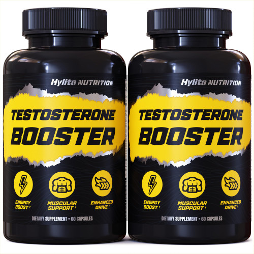 Testosterone Booster - Testosterone Supplement for Men - Male Enhancing Pills for Muscle Growth, Libido, Stamina, Strength - Tongkat Ali Muscle Builder Workout Supplement - Total T Test Boost - 2 PACK Testosterone Booster - Testosterone Supplement for Men - Male Enhancing Pills for Muscle Growth, Libido, Stamina, Strength - Tongkat Ali Muscle Builder Workout Supplement - Total T Test Boost - 2 PACK