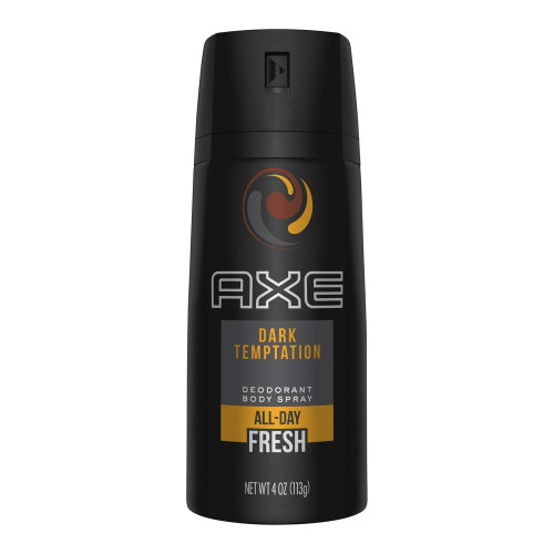 Axe Body spray, Dark Temptation Size 4 Ounce (Pack of 6) by AXE