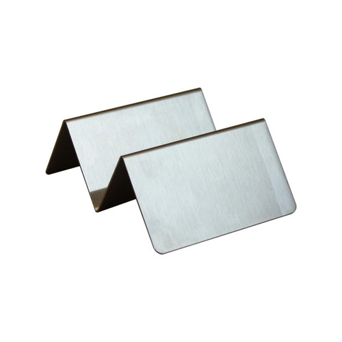 Thunder Group 1-2 compartments taco holder, stainless steel, comes in each