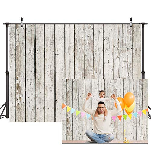 CYLYH 7x5ft Photography Backdrop White Wood Backdrops for Photography Wood Floor Wall Background for Photographyers Studio Props D100 CYLYH 7x5ft Photography Backdrop White Wood Backdrops for Photography Wood Floor Wall Background for Photographyers Studio Props D100