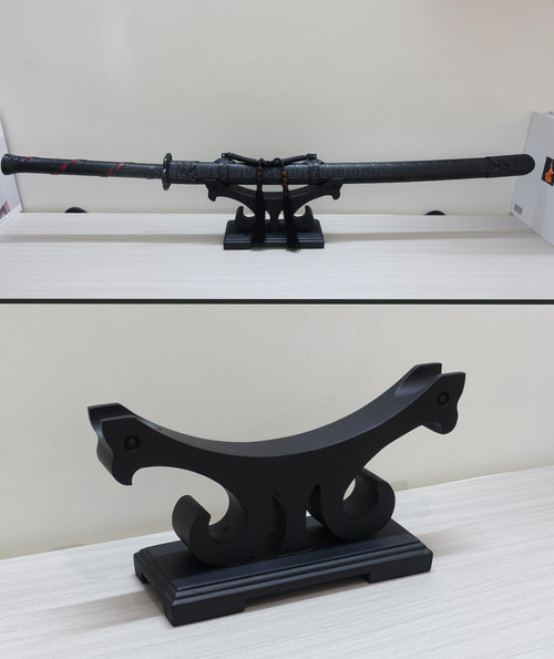 shankala Sword Stand Sword Holder Sword Stand Display Katana Sword Bracket Samurai(Butterfly)