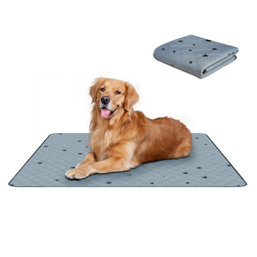 RIOUSSI Washable Pee Pads for Dogs, Reusable, Absorbent, Leakproof, Non Slip Pet Puppy Pads for Potty Training. 36x72 Inch(1pack)