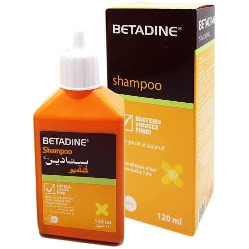 Nefertari Betadin? Shampoo Dandruff Scalp Care for All Hair Types (120 ml)
