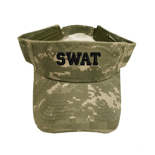 Military SWAT Special Weapons And Tactics Digital Camo Visor