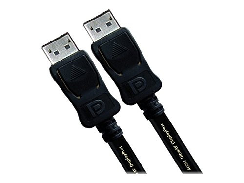 Accell DP to DP 1.2 - VESA-Certified DisplayPort 1.2 Cable - 6 Feet, HBR2, 4K UHD @60Hz, 1920x1080@240Hz