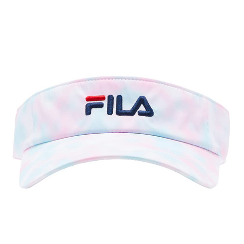 FILA Tie Dye Tennis Visor - MULTI 323 / One Size
