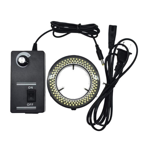 FainWan Digital Microscope Accessories 60 LED Adjustable Ring Light Illuminator Lamp for Stereo Zoom Microscope Microscope Accessories