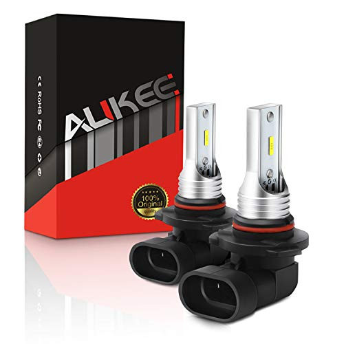 9006 LED Fog Light Bulbs, Aukee HB4 LED Fog Light Super Bright 6000K Cool White CSP Chips (Pack of 2)