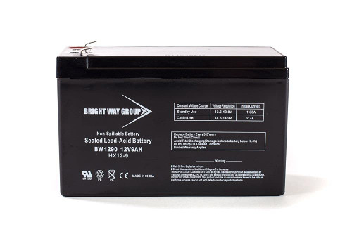 Bright Way Replacement Battery for CyberPower 685AVR 12V 9AH F2 UPS Battery