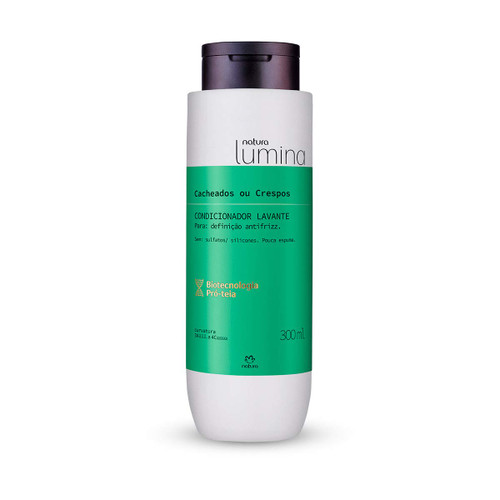 Natura - Linha Lumina (Cacheados ou Crespos) - Condicionador Lavante 300 Ml - (Natura - Lumina (Curly or Wavy) Collection - Cleansing Conditioner 10.14 Fl Oz) Natura - Linha Lumina (Cacheados ou Crespos) - Condicionador Lavante 300 Ml - (Natura - Lumina (Curly or Wavy) Collection - Cleansing Conditioner 10.14 Fl Oz)