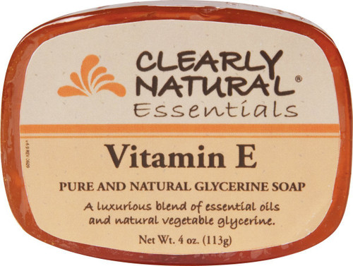 Clearly Natural Vitamin E Bar Soap, 4 oz, 3 pk Clearly Natural Vitamin E Bar Soap, 4 oz, 3 pk