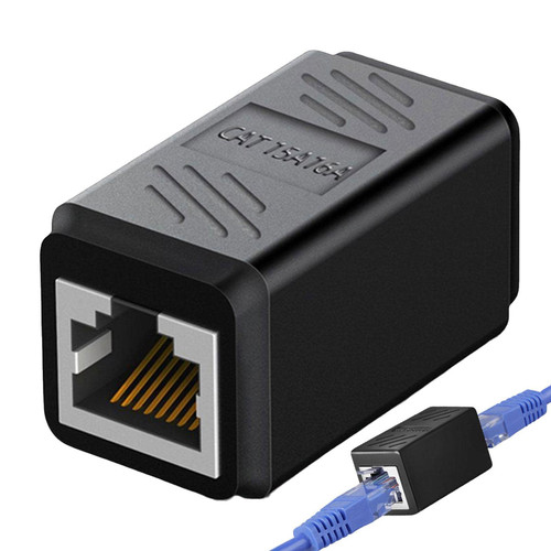 anvem Ethernet Extender, Rj45 Couplers Network, Ethernet Cable Extender Adapter High-Qualityy Data Lines, Passthrough Connector, Network Extender Adapter, Cable Coupler for Cat7, Cat6, Cat5e, Cat5