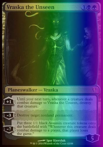 Magic: The Gathering Singles Vraska The Unseen (42) - Foil Printing 4295FO Duel Decks: Jace vs. Vraska DDM, Multi-colored (DDM42)