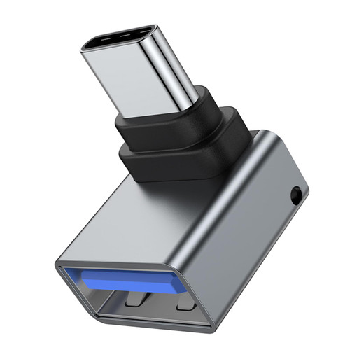 NUEAYMS USB 3.0 Female to Type C Male Adapter Connector USB 3.0 Header 90 Degree Notebook Laptop PC Port Connector 90 Degree Adapter for Phone Laptop