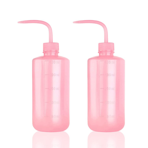 YUNPLAN 2pcs Tattoo Wash Bottle 500ml Lash Water Bottle Squeezer, Plastic Squeeze Bottles For Liquids, Succulent Watering Bottle For Medical Lab, Tattoo Supplies (Pink) YUNPLAN 2pcs Tattoo Wash Bottle 500ml Lash Water Bottle Squeezer, Plastic Squeeze Bottles For Liquids, Succulent Watering Bottle For Medical Lab, Tattoo Supplies (Pink)