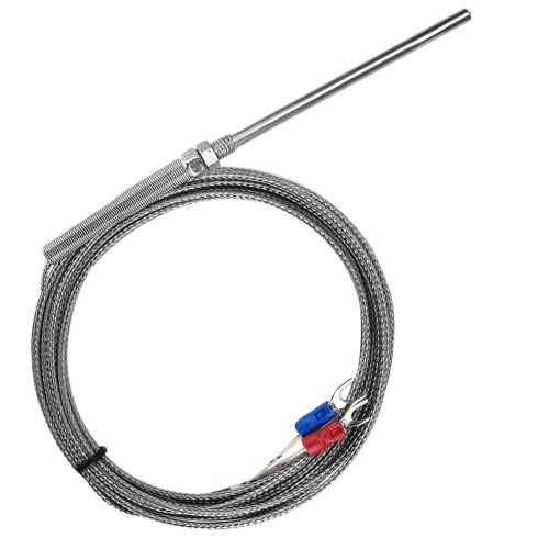 Thermocouple, M8 Thread K Type Thermocouple Sensor with High Temperature Sensor Probe, 0-400?, Industrial Temperature Sensors (3m)