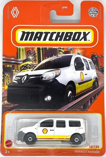 Matchbox 2022 - Renault Kangoo [White] Shell Tampo 30/100