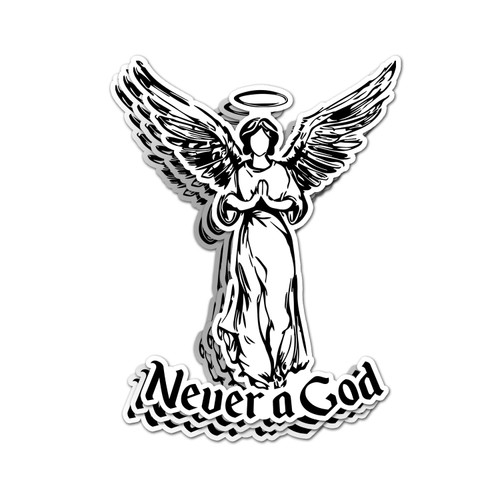 Always an Angel Never a God Sticker Vinyl Die Cut Sticker Water-Resistand for Car Rear View Mirror Laptop Phone Water Bottle Guitar Helmet Gift Idea Merchandise Decor Decal Stuff Always an Angel Never a God Sticker Vinyl Die Cut Sticker Water-Resistand for Car Rear View Mirror Laptop Phone Water Bottle Guitar Helmet Gift Idea Merchandise Decor Decal Stuff