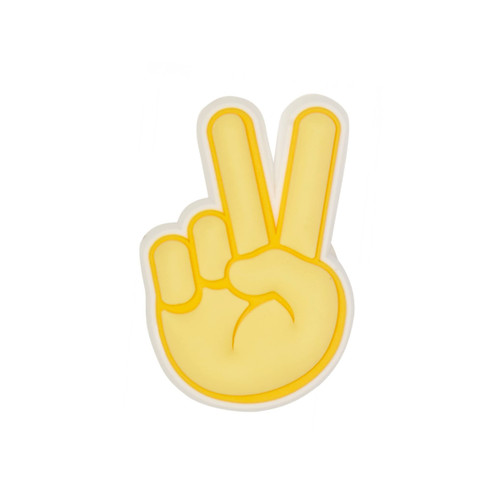 Crocs Jibbitz Peace and Love Shoe Charms | Jibbitz for Crocs, Peace Hand Sign, Small