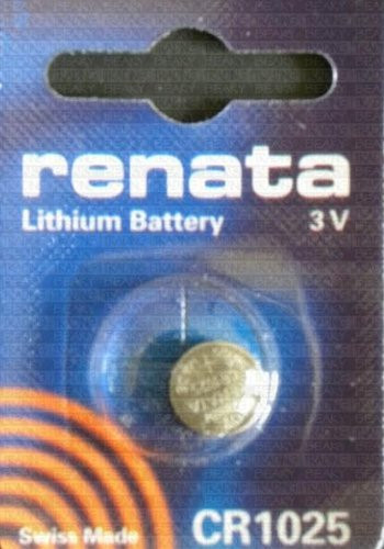 Renata Batteries CR1025 3V Lithium Coin Cell Battery (1 Pack)