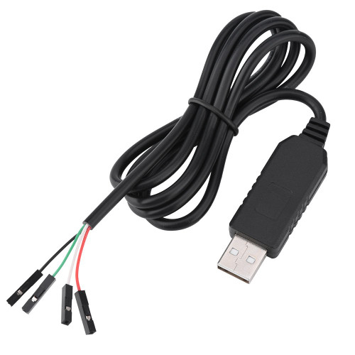 DEWIN Download Converter Cable, USB to TTL Converter, PL2303HX RS232 Upgraded Converter USB to COM/TTL Serial Adapter STC Download Cable