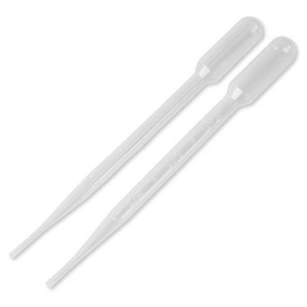 Transfer 3 ml Plastic Pipettes, ?Graduated, ?Disposable Pack of 10