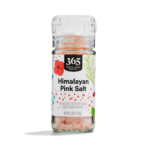 365 by Whole Foods Market, Himalayan Pink Salt Grinder, 3.38 Ounce 365 by Whole Foods Market, Himalayan Pink Salt Grinder, 3.38 Ounce