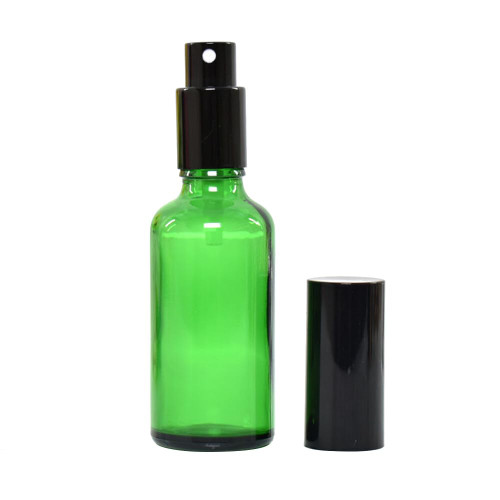 Glass Spray Bottles for Essential Oils, Empty Green Essential Oil Glass Spray Bottles, Small Spray Bottles Fine Mist Spray Bottle for Travel
