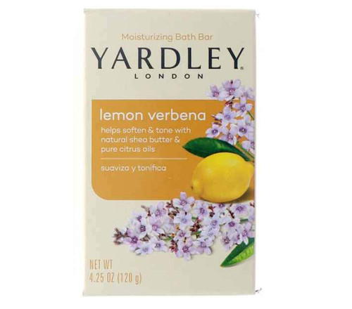 YARDLEY by Yardley LEMON VERBENA BAR SOAP 4.0 OZ by Yardley