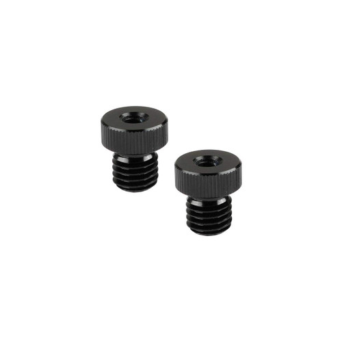 CAMVATE M12 Male to 1/4" Female Screw Adapter for 15mm Rod Plug(2 Pieces) - 1964