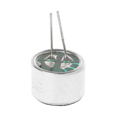 SimpleLif 10 Piece/Lot with 2 Pin Cables Capsule Electret Condenser Microphone 9767 Mic