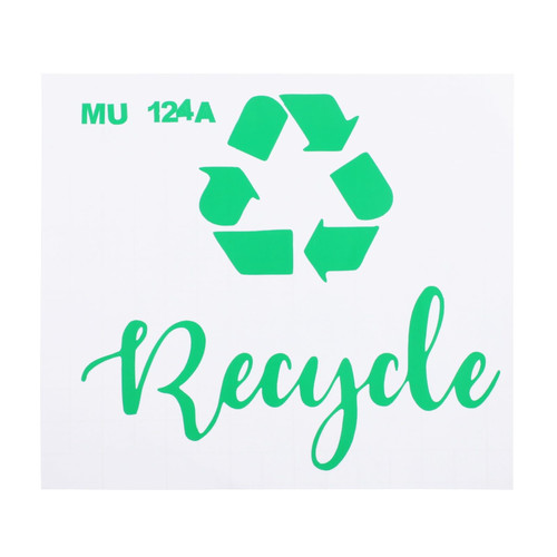 STOBAZA 1pc Garbage Classification Mark Trash Sorting Label Adhesive Trash Can Label Sticker Labels Sticker Paper Matte Logo Lettering Stickers Garbage Classification Stickers Garbage Can