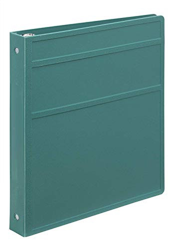 Carstens 1- Inch Heavy Duty 3-Ring Binder - Side Opening, Teal