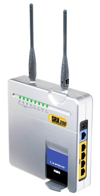 Cisco-Linksys Wireless-G Broadband Router with SRX200 (WRT54GX2)