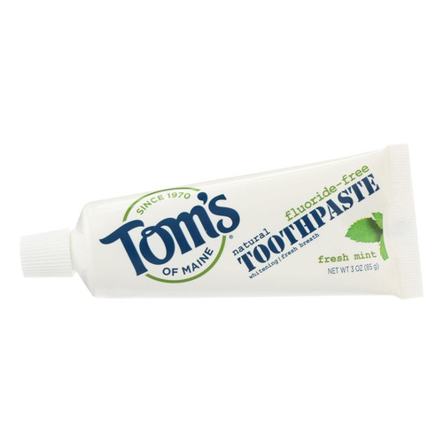 Tom's Of Maine, Toothpaste Flor Free Fresh Mint, 3 Ounce