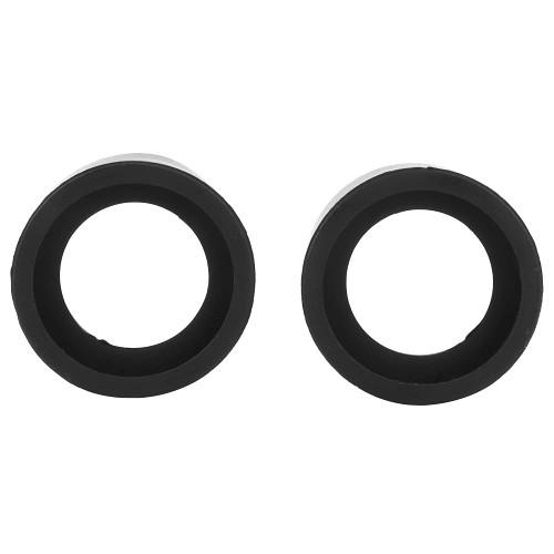2Pcs 36mm Diameter Rubber Eyepiece Cover Microscope Accessory Eyepiece Guards for 32-36mm Stereo Microscope (KP-H2 flat angle)