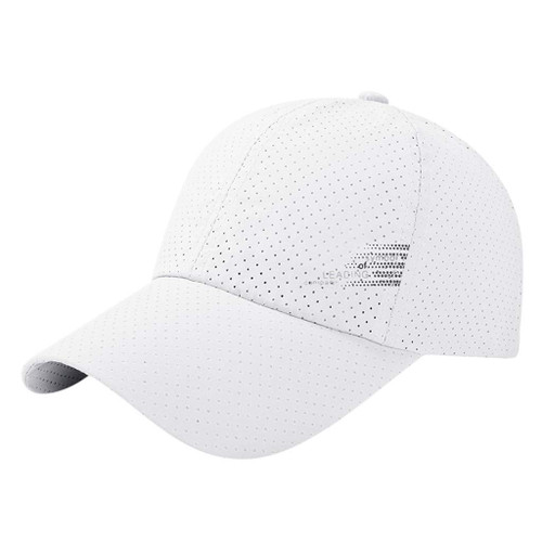 Sun Hat Baseball Cap Caps Patchwork Summer Baseball Mesh Unisex Outdoor Baseball Caps Day and Night Sun Visor White