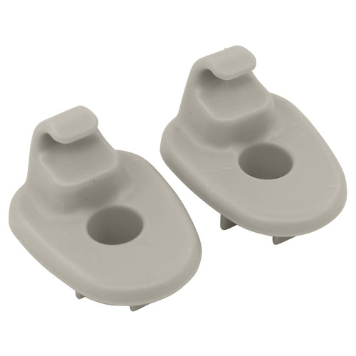 NewYall Pack of 2 Grey Sun Visor Clip Replacement Retainer