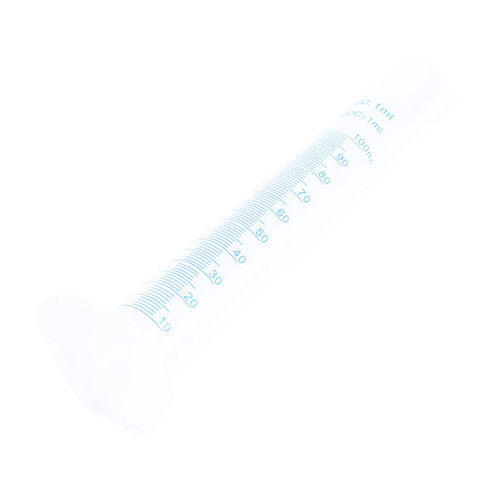 FUOYLOO 100ml Graduated Cylinder Beaker Measuring Cylinder Glass Measuring Cup Glass Graduated Cylinder Graduated Cylinder 100ml Glass Test Tubes Liquid Measuring Cup Pack Measuring Bucket