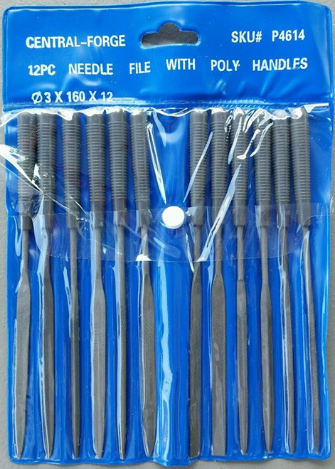 12 Piece Precision Needle File Set