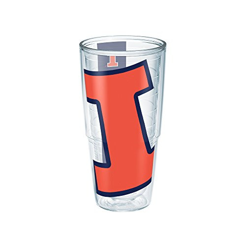 Tervis 1193078 Illinois University Colossal Wrap Individual Tumbler, 24 oz, Clear Tervis 1193078 Illinois University Colossal Wrap Individual Tumbler, 24 oz, Clear