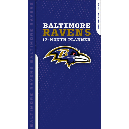 Turner Licensing Baltimore Ravens 2023-24 17-Month Pocket Planner