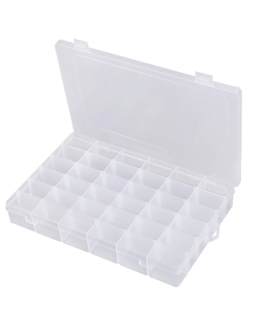 Tnqhuq Bead Organizer 36 Grid Organizer Box Plastic Bead Storage Containers Jewelry Storage Organizer Clear Compartment Craft Organizer Box with Dividers Tnqhuq Bead Organizer 36 Grid Organizer Box Plastic Bead Storage Containers Jewelry Storage Organizer Clear Compartment Craft Organizer Box with Dividers