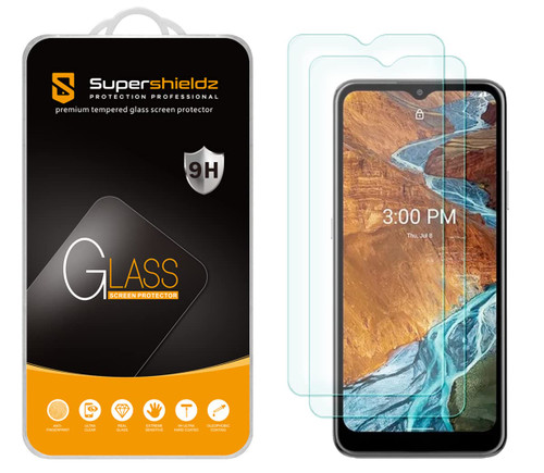 Supershieldz (2 Pack) Designed for Nokia G300 5G Tempered Glass Screen Protector, Anti Scratch, Bubble Free