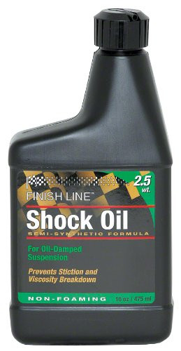 Finish Line 2.5wt Suspension Shock Oil 16oz Botle