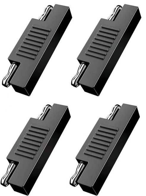 DUEYAGO SAE Polarity Reverse Adapter Connectors,SAE Connector SAE to SAE polarity reversal Quick disconnect cable plug adapters for solar panel battery chargers, outdoor solar panels, motorcycles-4PCS
